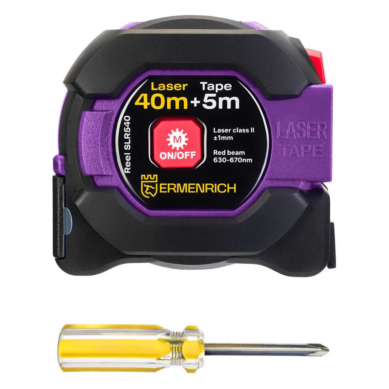 Рулетка строительная Ermenrich Reel SLR540