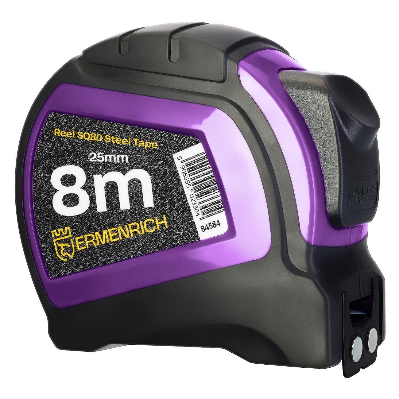Рулетка строительная Ermenrich Reel SQ80