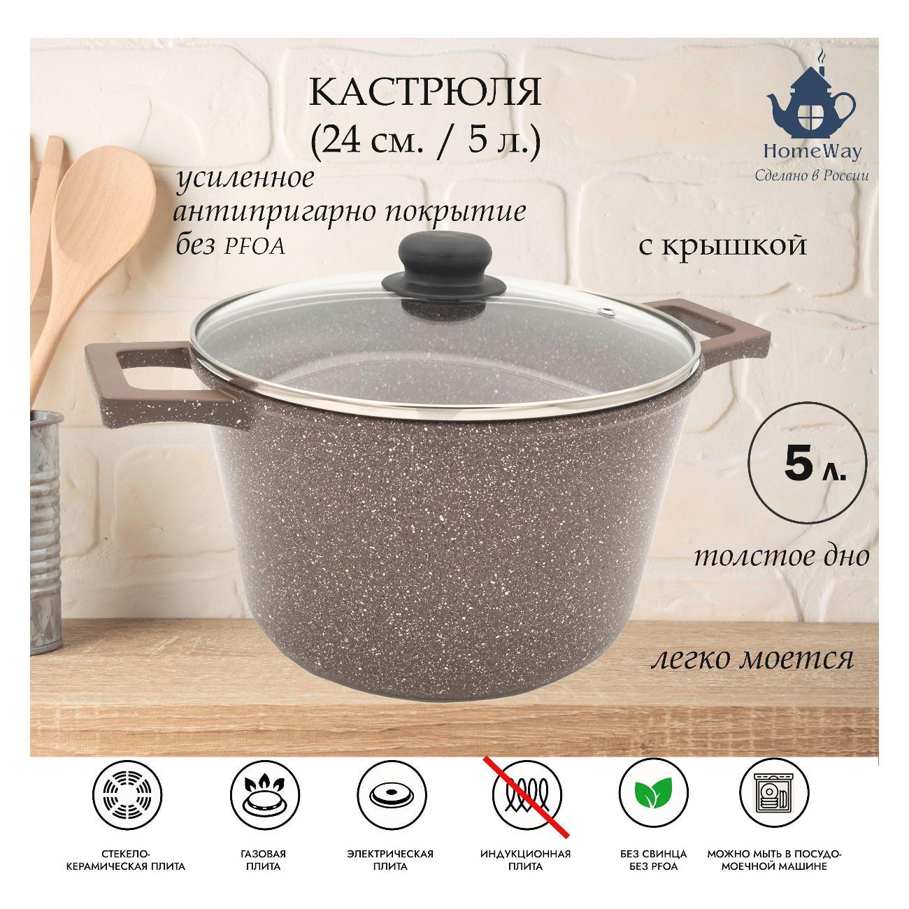 Кастрюля HomeWay МОККО