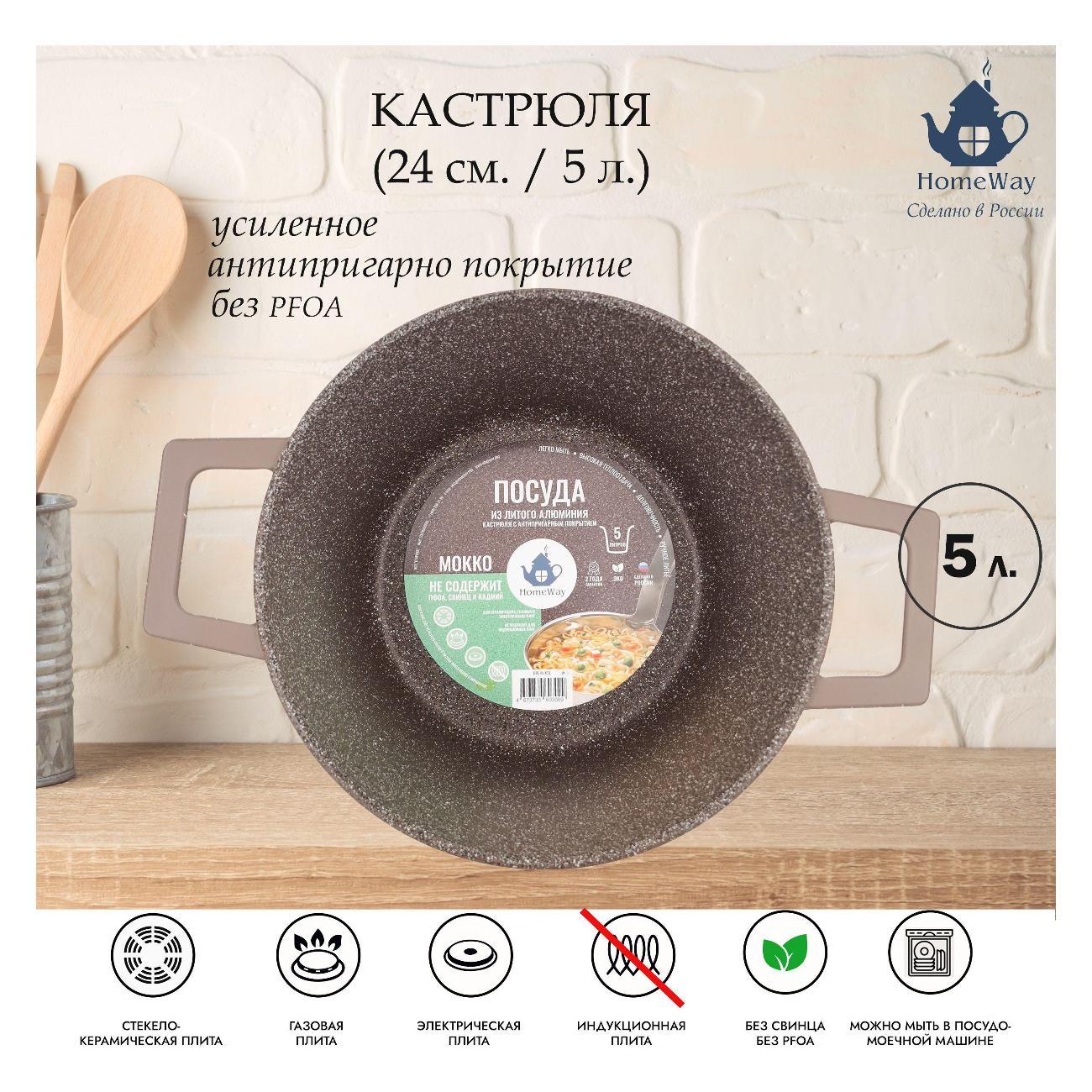 Кастрюля HomeWay МОККО