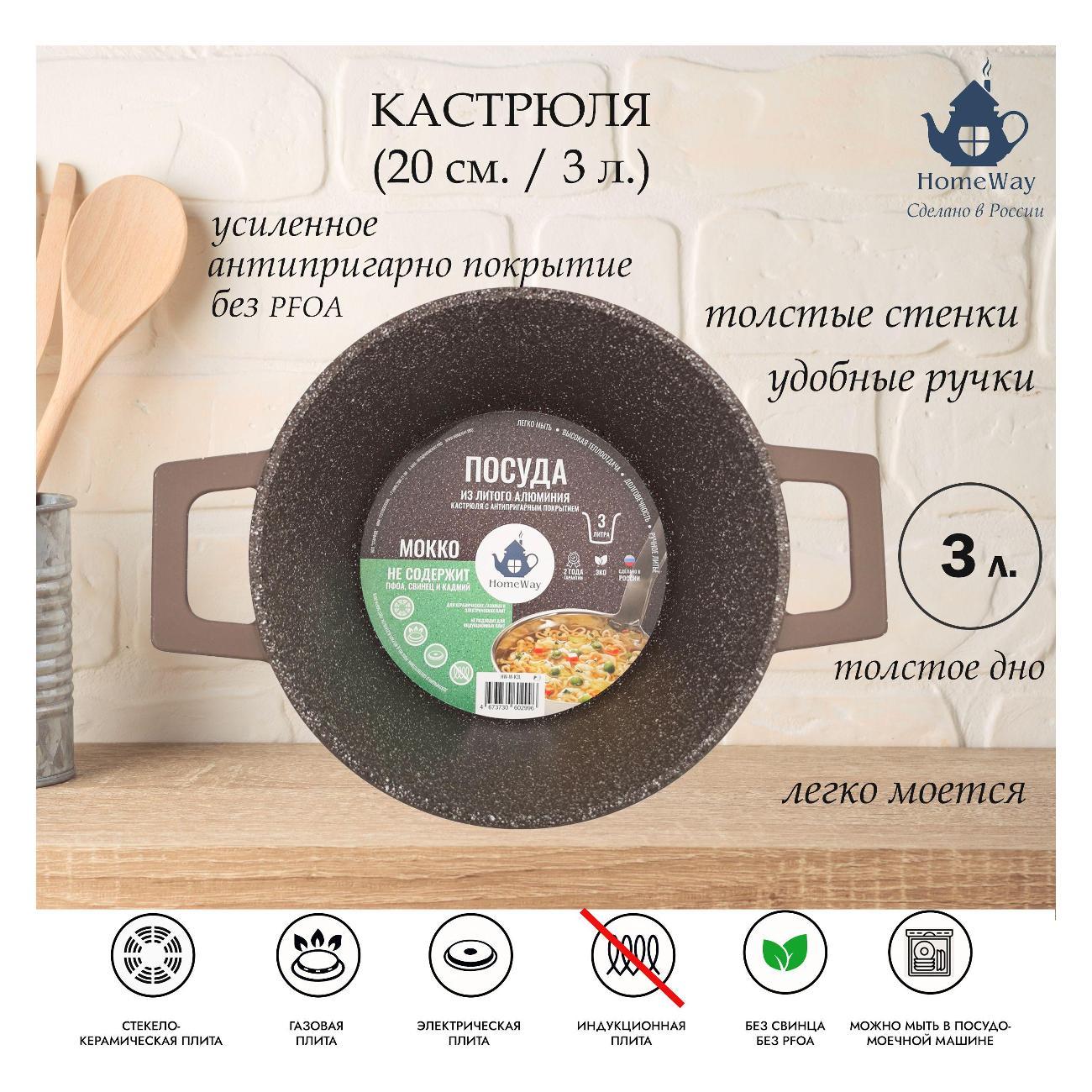 Кастрюля HomeWay МОККО
