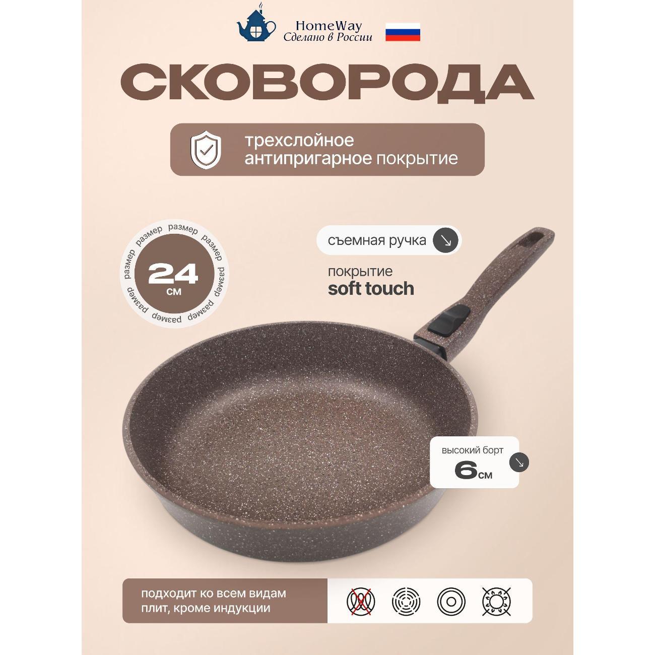 Сковорода HomeWay МОККО
