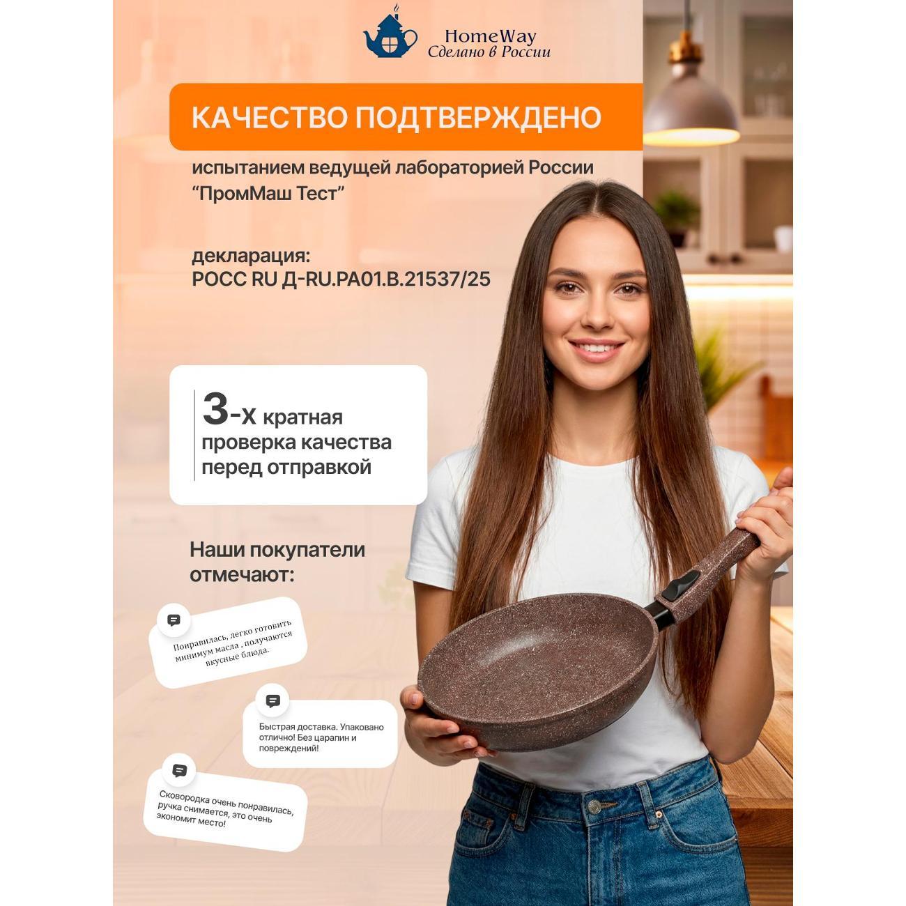 Сковорода HomeWay МОККО