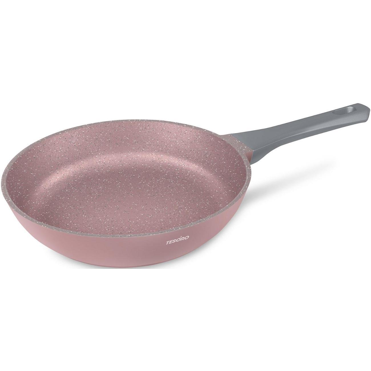 Сковорода Tesoro Florence Induction total pink, 28 см (TF1628tpi)