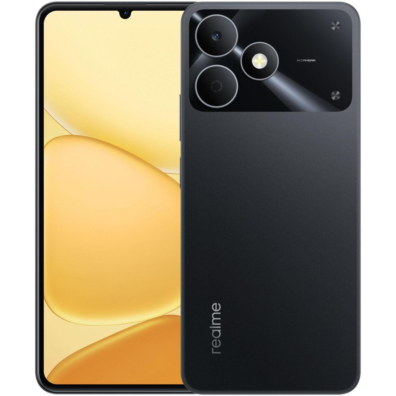 Смартфон realme Note 80 4+64 RU Black фото