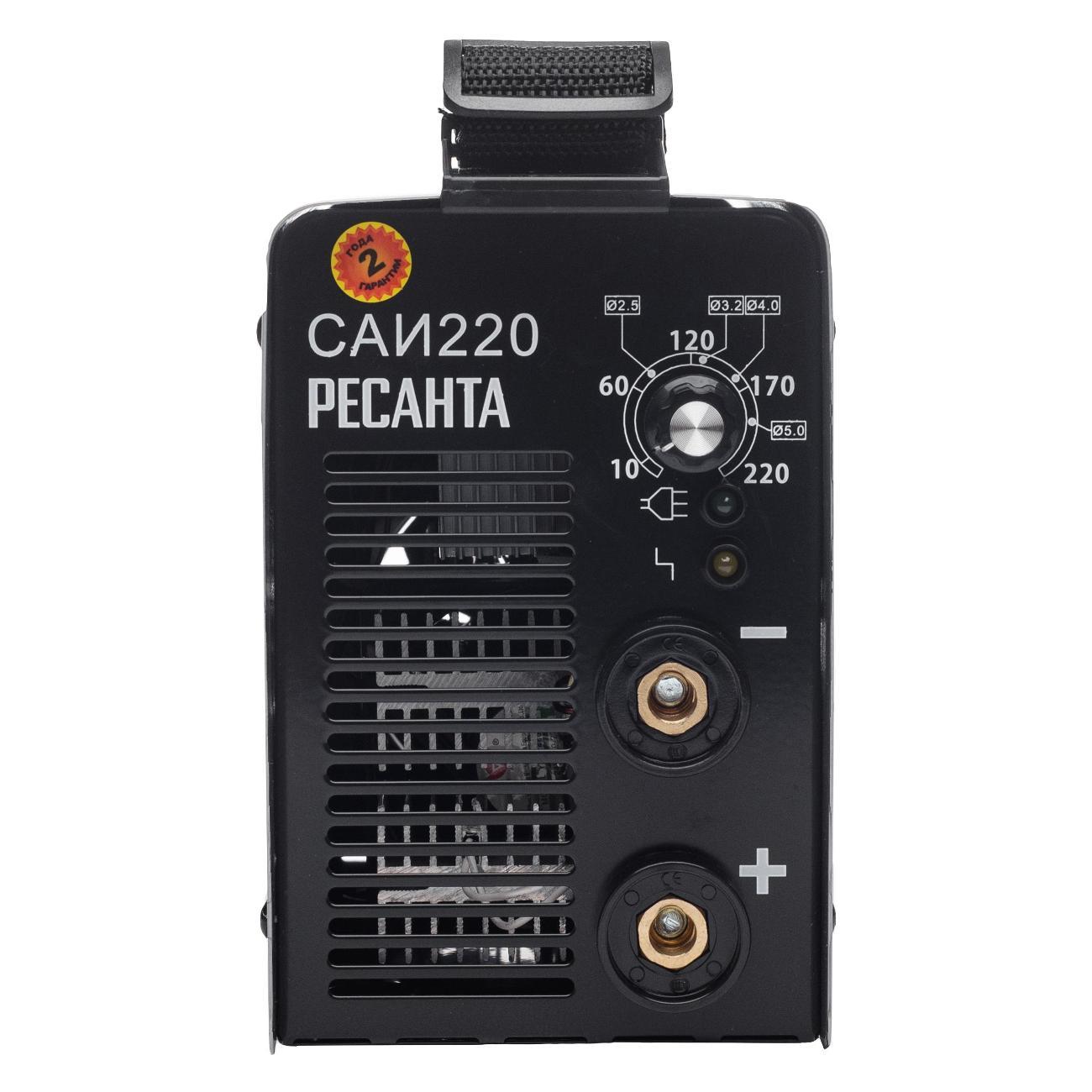 Сварочный аппарат, инвертор Ресанта САИ-220 65/3