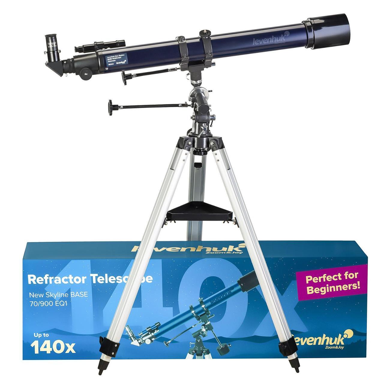 Телескоп Levenhuk New Skyline BASE 70/900 EQ1