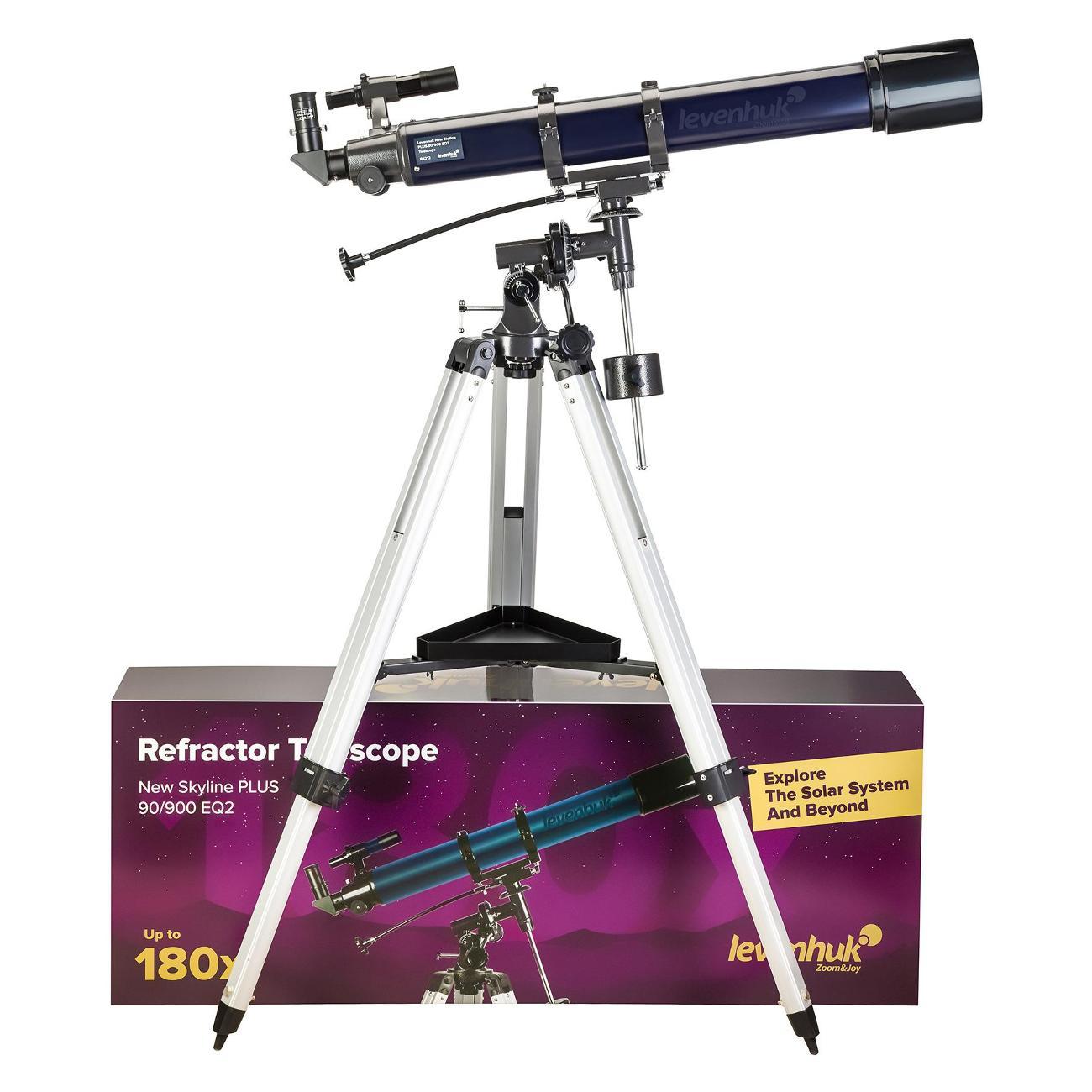 Телескоп Levenhuk New Skyline PLUS 90/900 EQ2