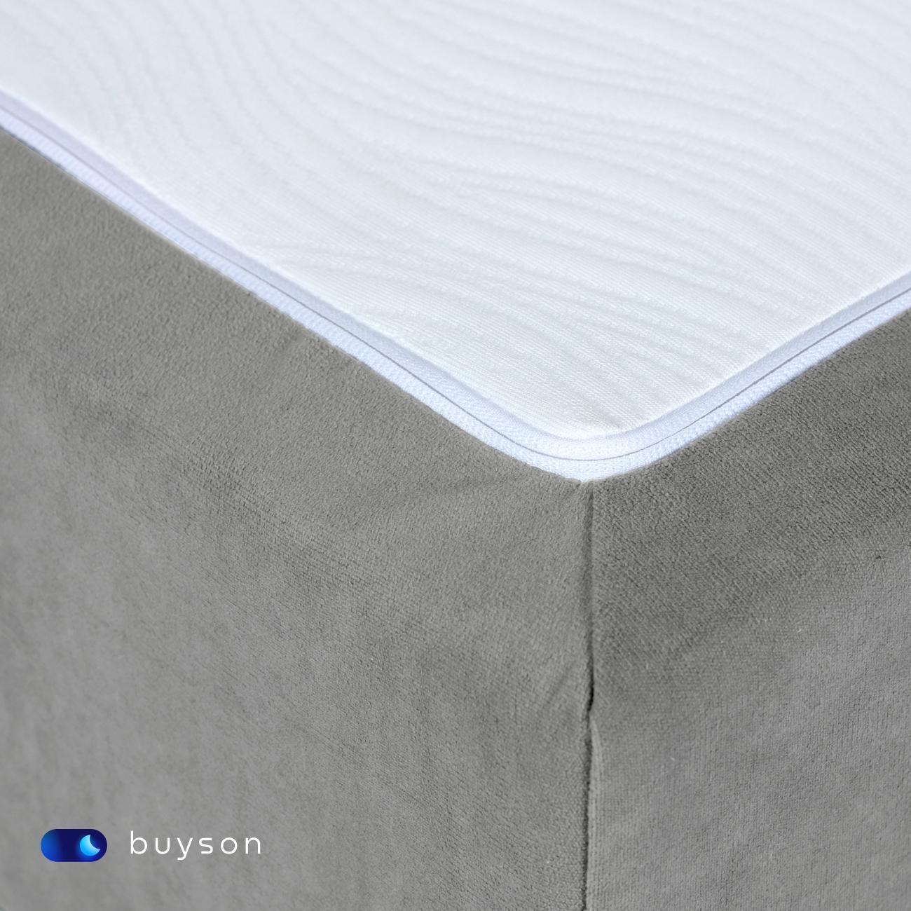 Диван buyson Бескаркасный диван-кровать БайХоффи, микровелюр