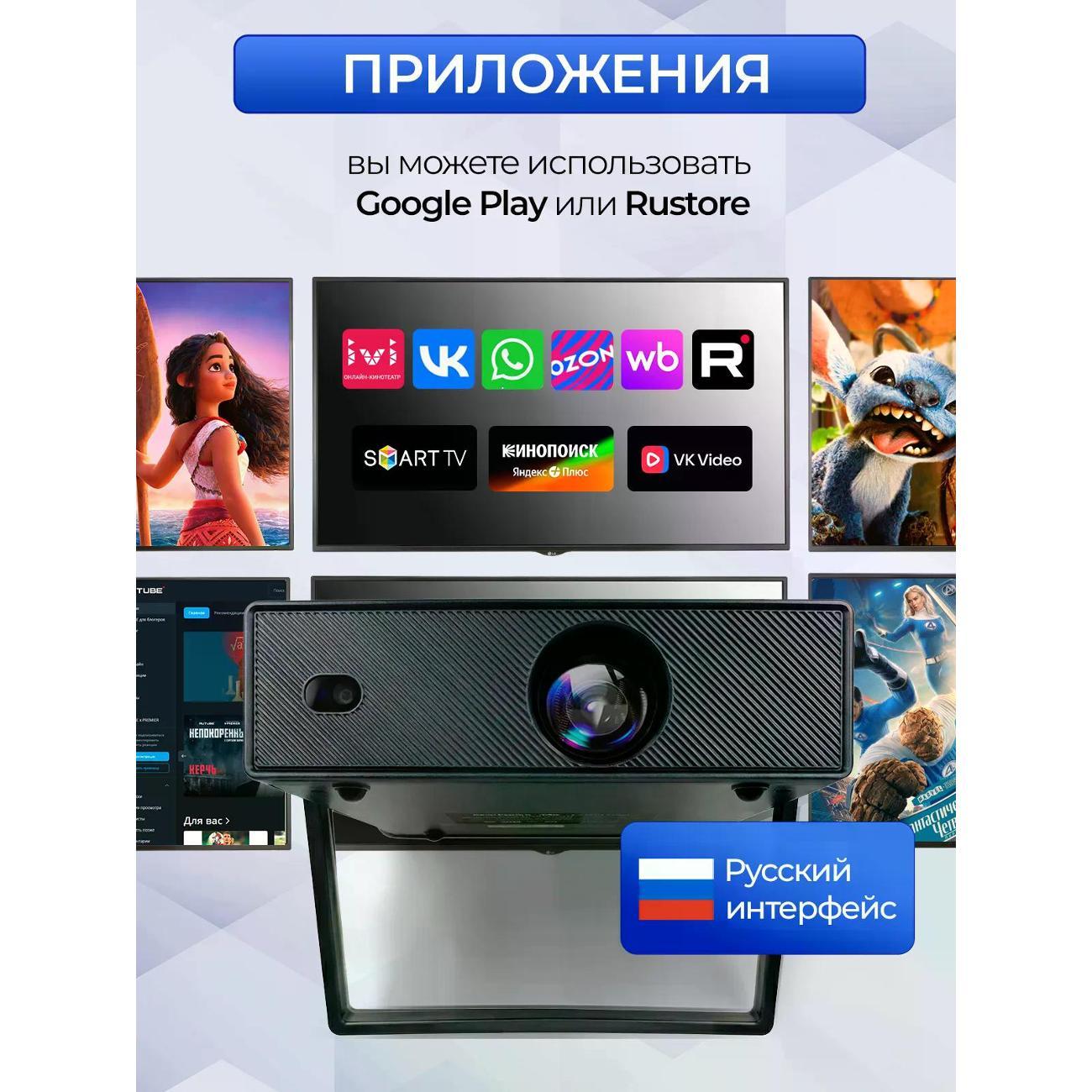 LED видеопроектор Питер Маркет 4K Ultra HD