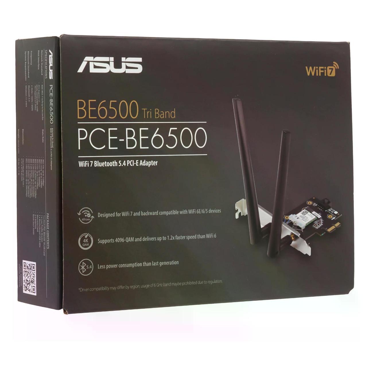 Приемник Wi-Fi ASUS PCE-BE6500