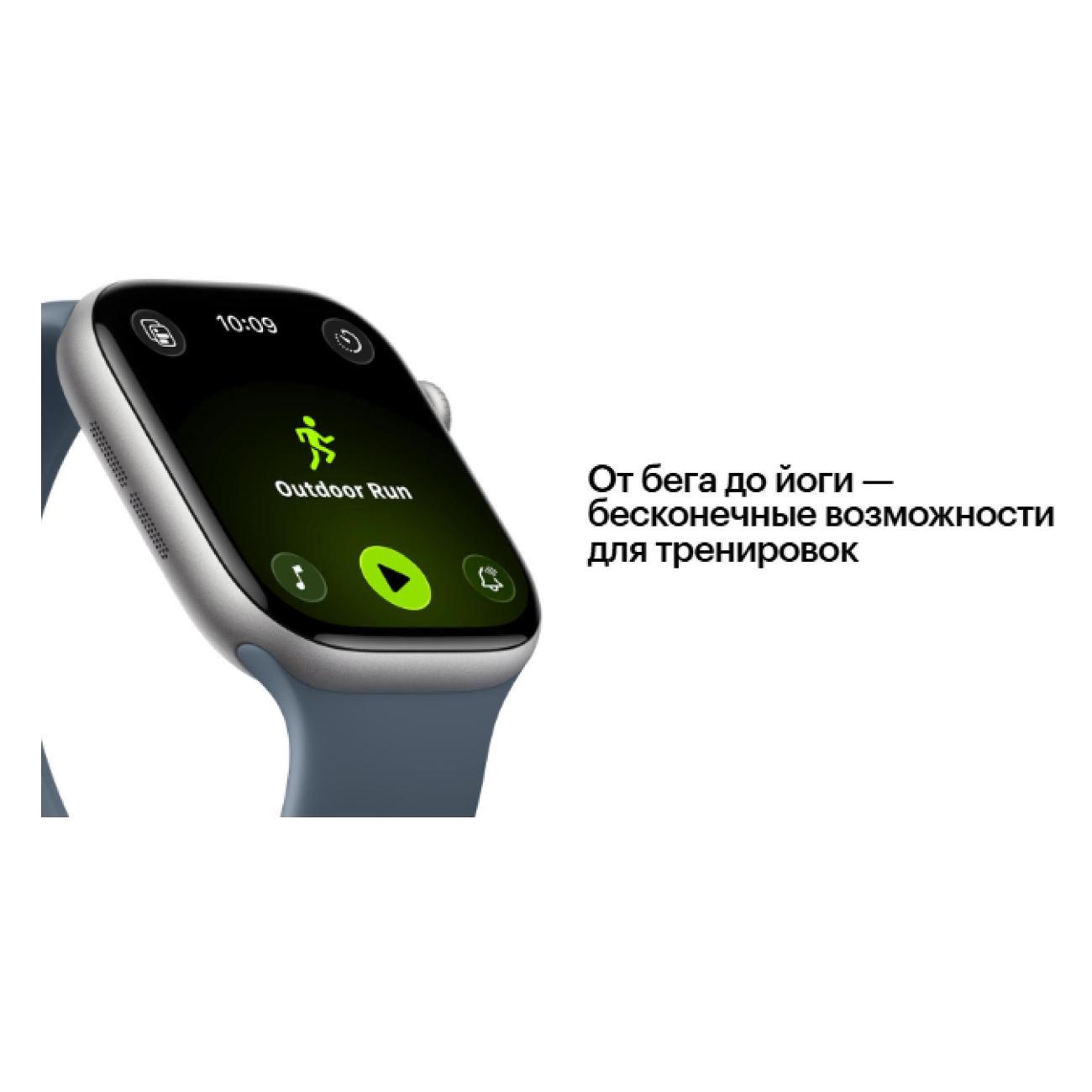 Смарт-часы Apple Watch Series 11 46mm Jet Black Aluminium Case, (Black) M/L