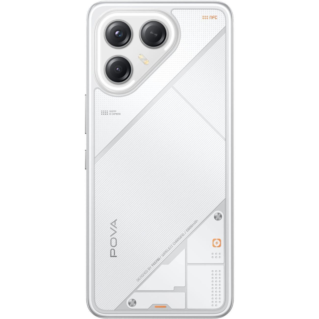 Смартфон Tecno Pova 7 Ultra 5G (LJ9 256+12 GEEK WHITE)