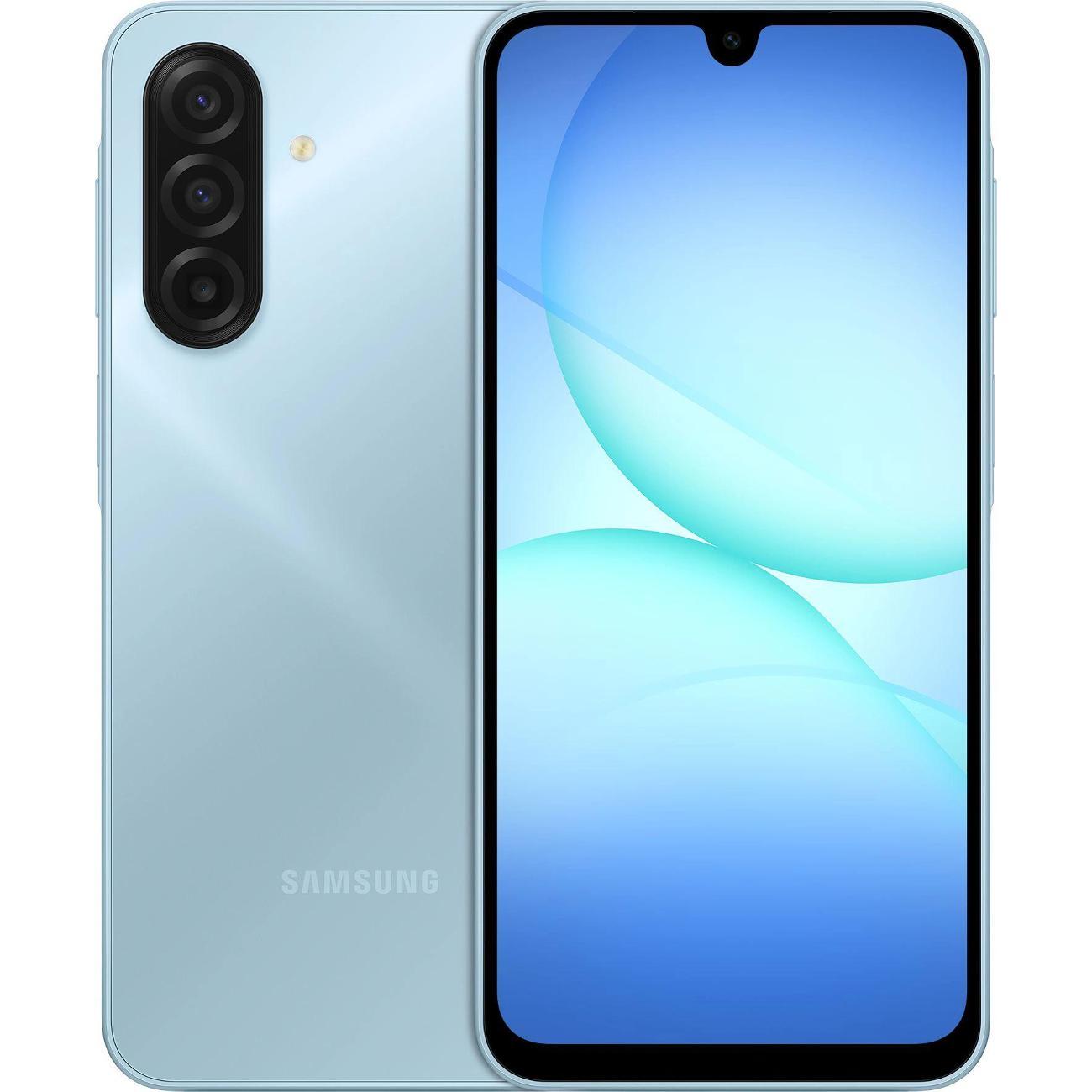 Смартфон Samsung Galaxy A17 128Gb 4Gb Голубой (SM-A175FLBNCAU)