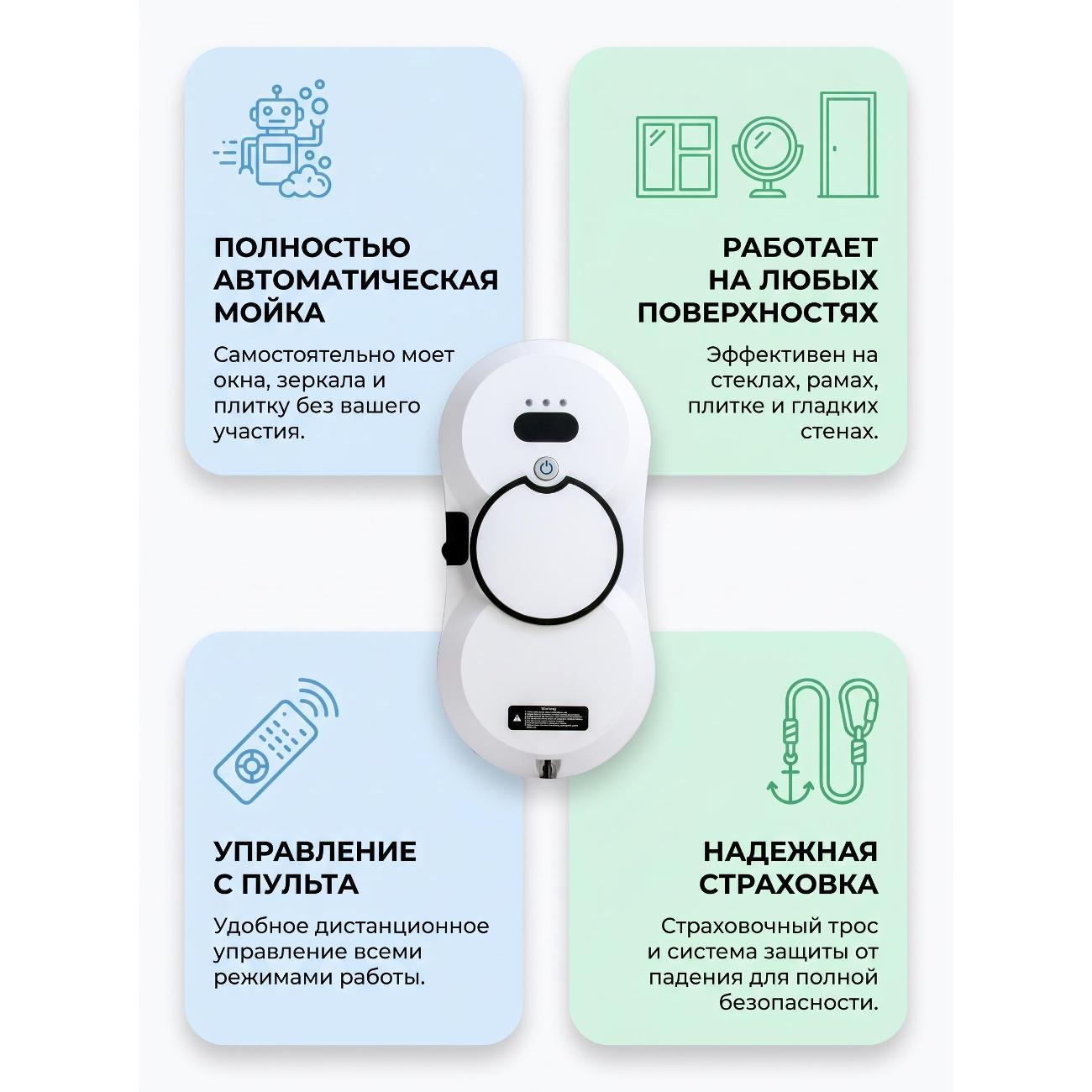 Робот-стеклоочиститель FORESTXS Робот для мойки окон