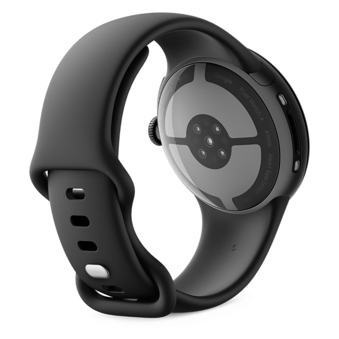 Смарт-часы Google Pixel Watch 4 41mm WiFi Matte Black Aluminum Case/Obsidian Active Band