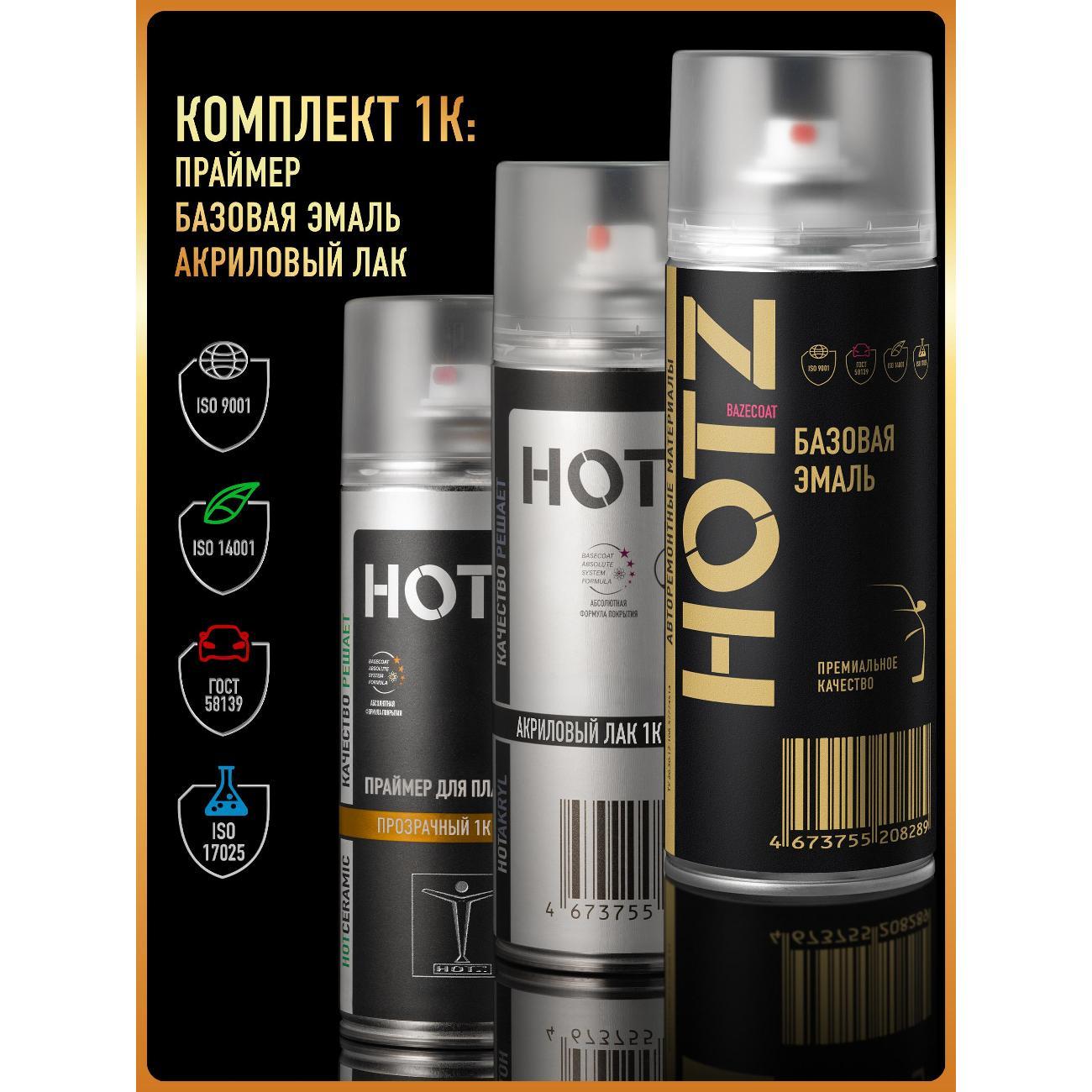 Краска для автомобиля HOTZ ХОТС_комплект4