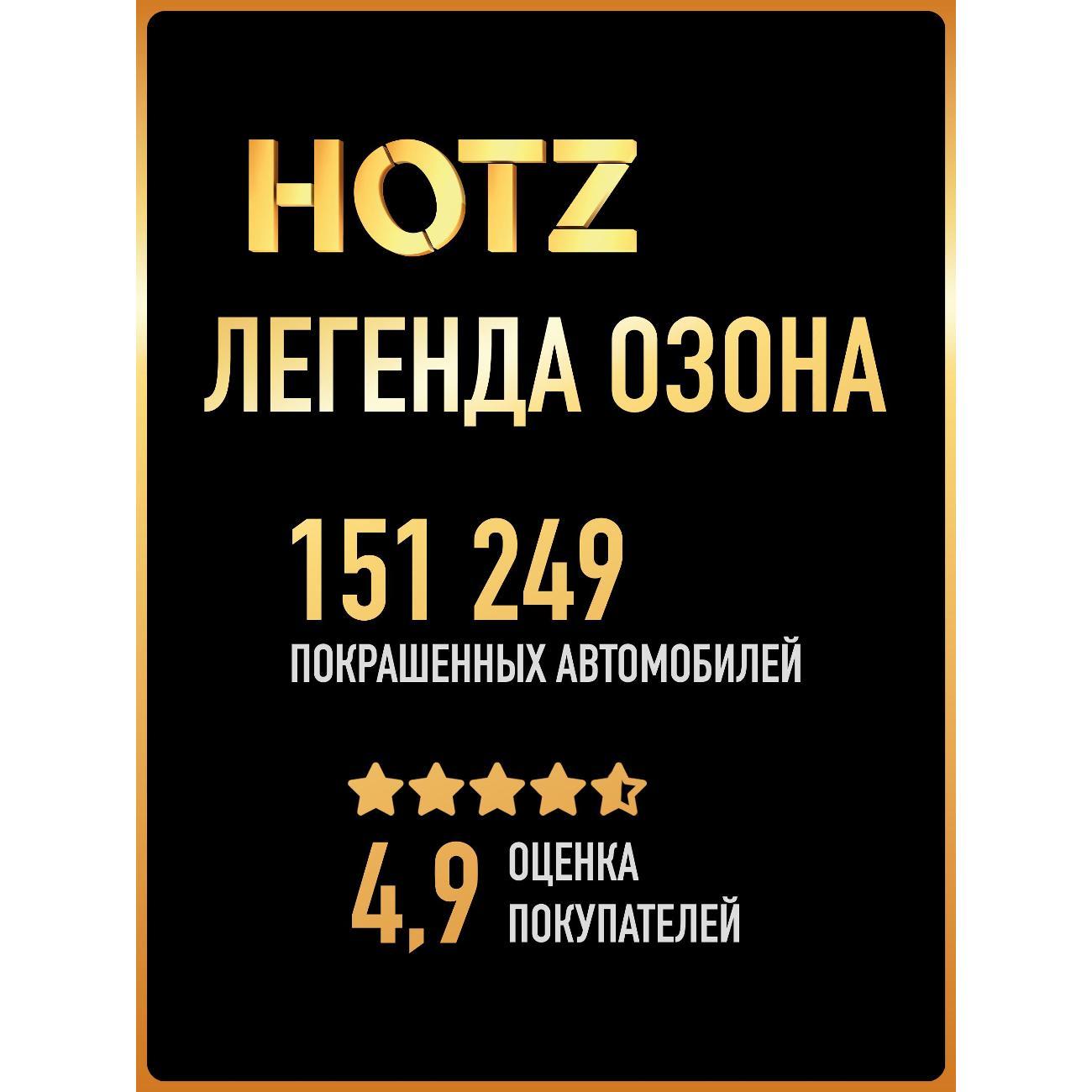 Краска для автомобиля HOTZ ХОТС_комплект4