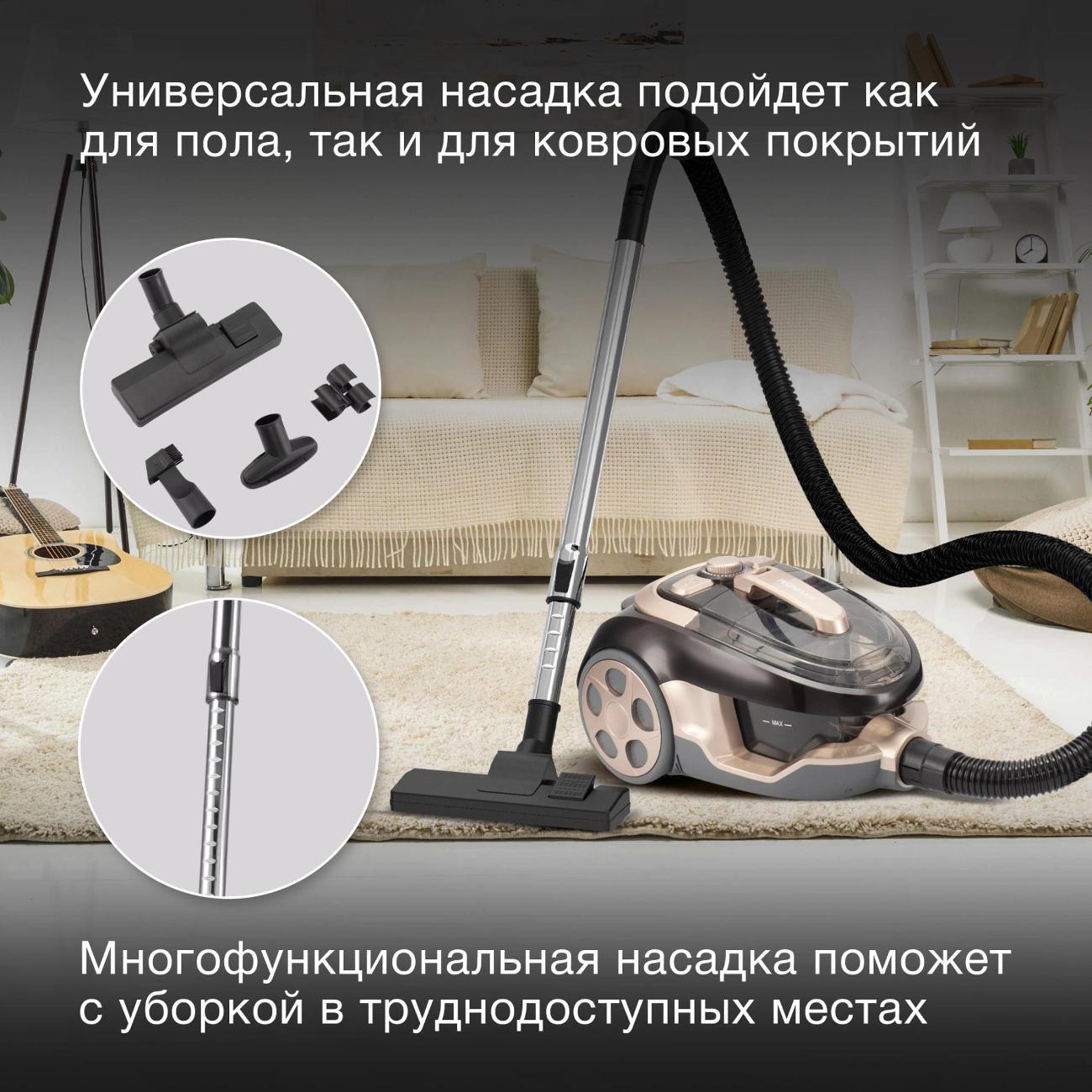 Пылесос напольный Hyundai HYV-C3550