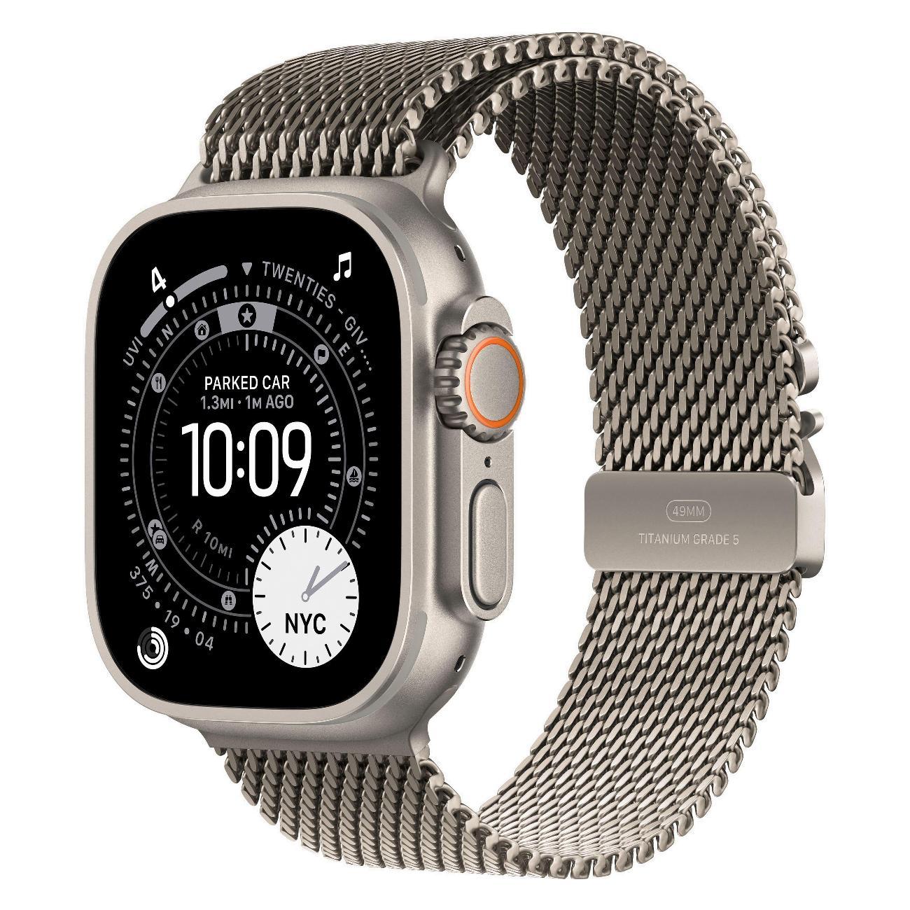 Смарт-часы Apple Watch Ultra 3 (2025) 49mm Natural Titanium Milane
