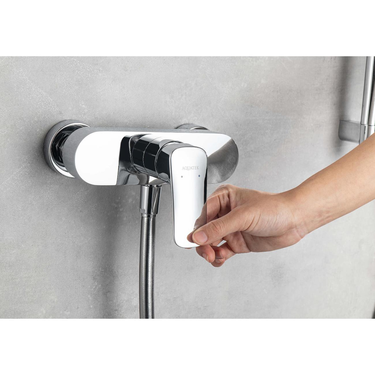 Смеситель Aquatek смеситель для душа AQUATEK AQ1060CR
