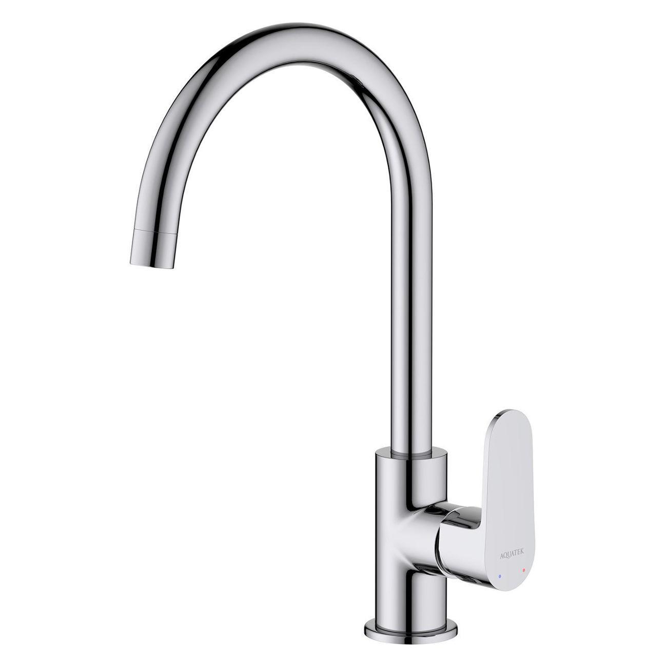 Смеситель Aquatek смеситель для кухонной мойки AQUATEK AQ1282CR