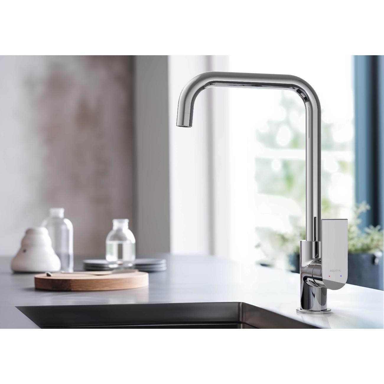 Смеситель Aquatek смеситель для кухонной мойки AQUATEK AQ1480CR