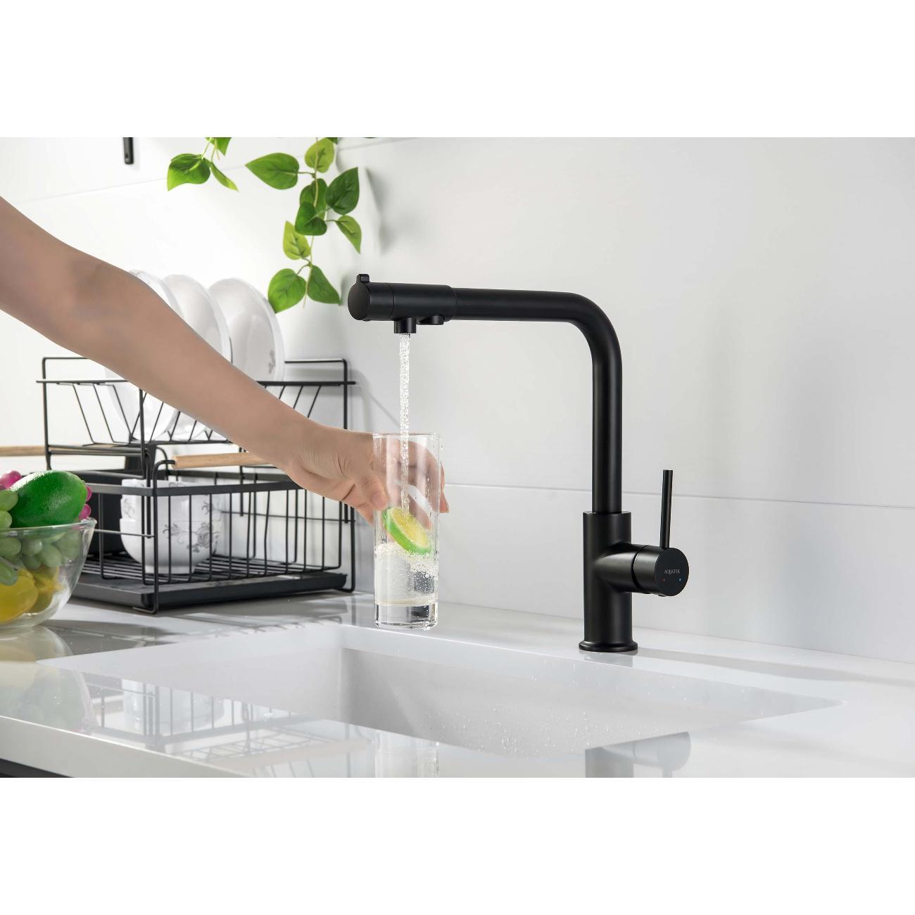 Смеситель Aquatek смеситель для кухонной мойки AQUATEK AQ1386MB
