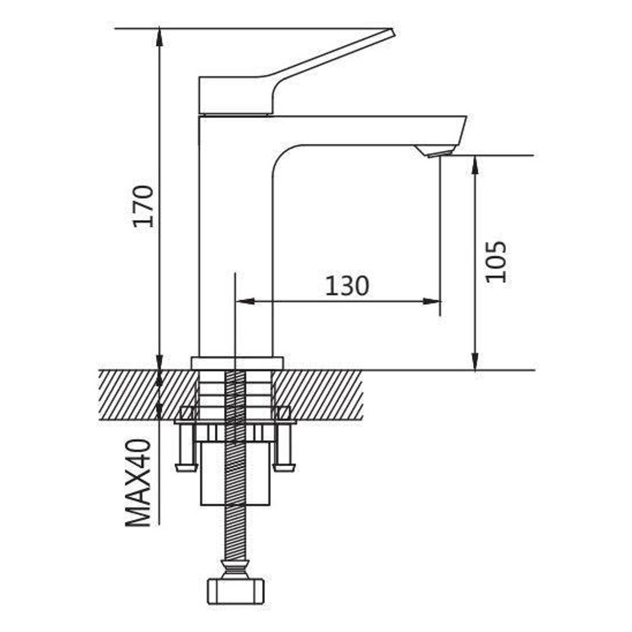 Смеситель Shevanik смеситель для раковины Shevanik S4MD30PZ1CBB