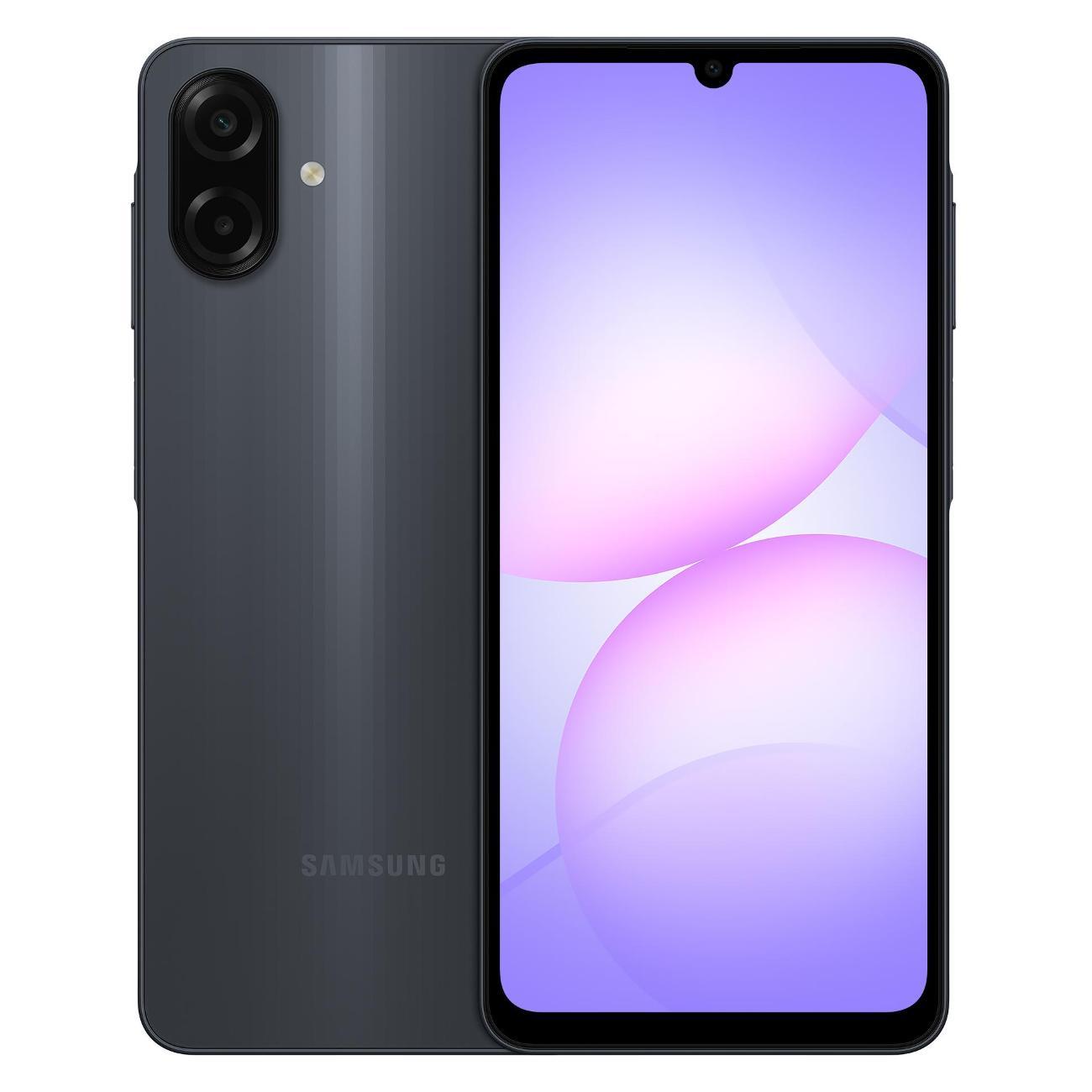 Смартфон Samsung Galaxy A07 6/128Gb черный