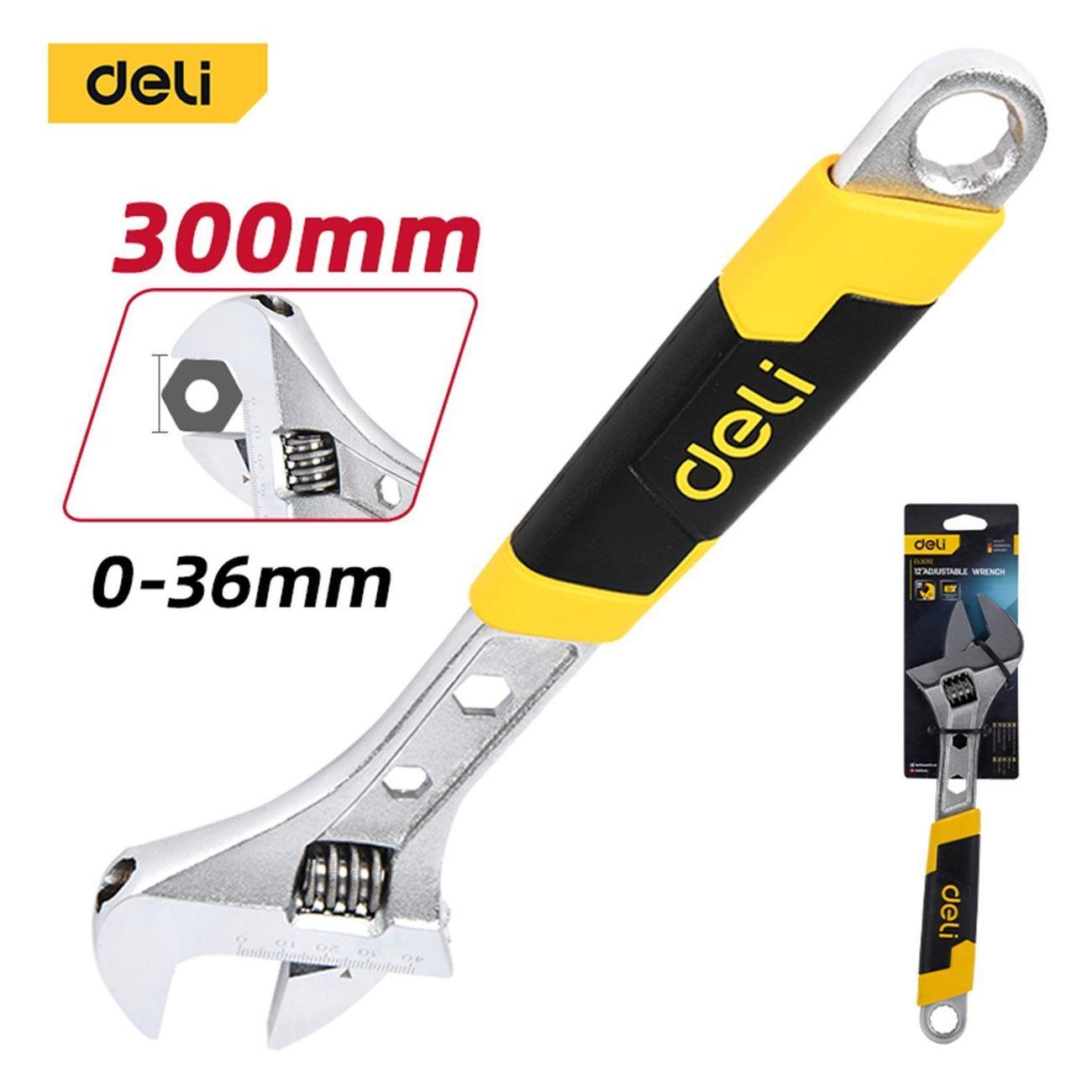 Ключ трубный Deli Tools DL30112 фото