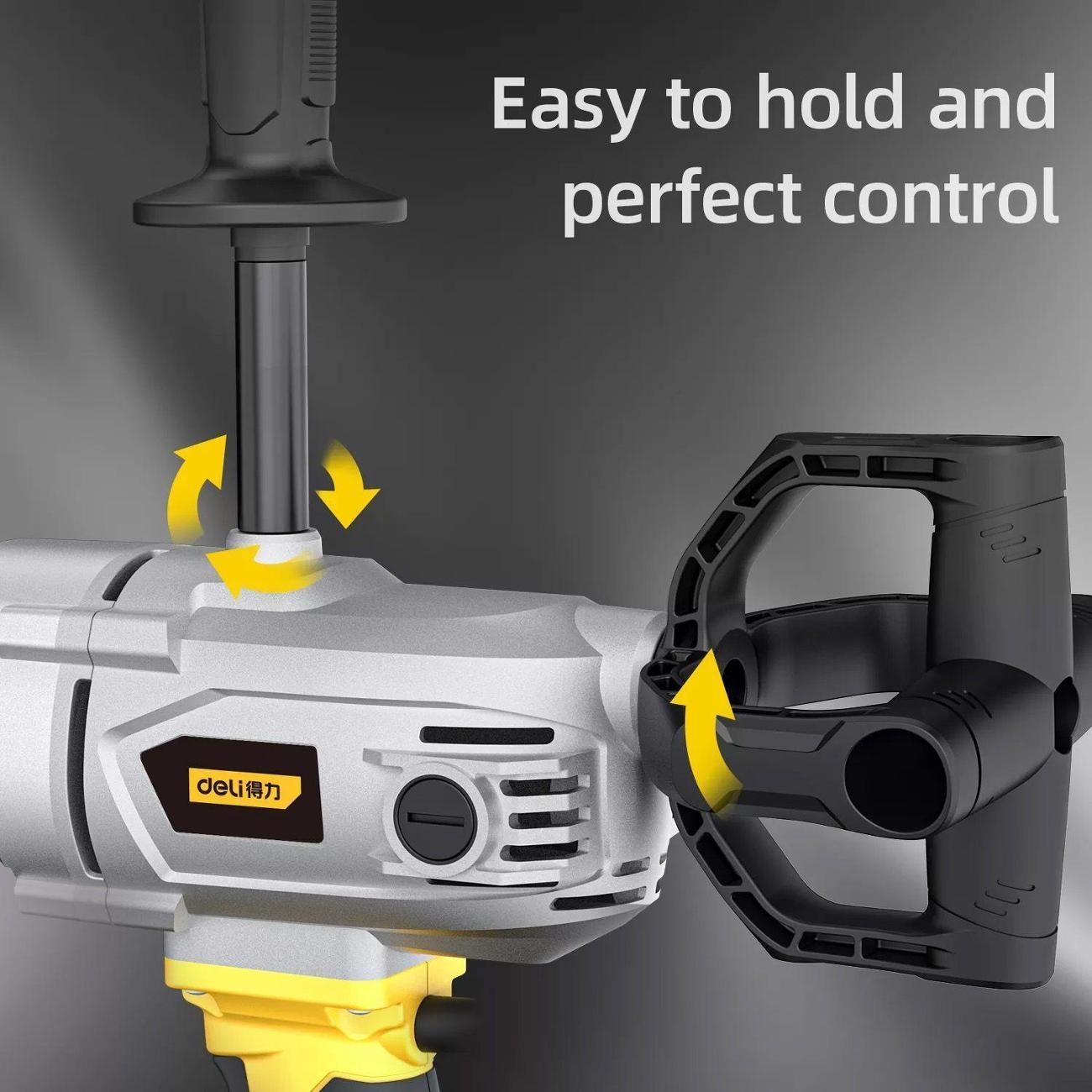 Миксер строительный Deli Tools DLDZ16E1