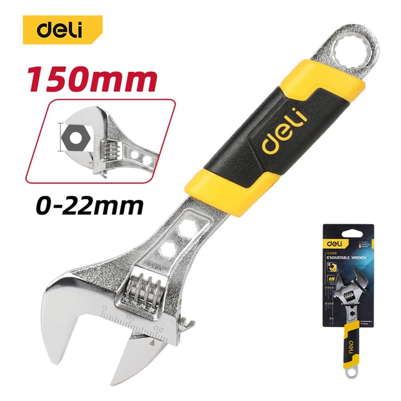 Ключ трубный Deli Tools DL30106