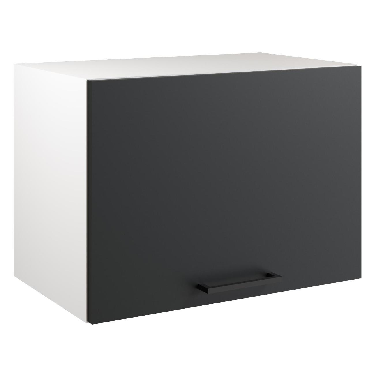Модуль кухонный Мебель-Комплекс Шкаф навесной 50x36см Simple В500Г Антрацит/ Белый