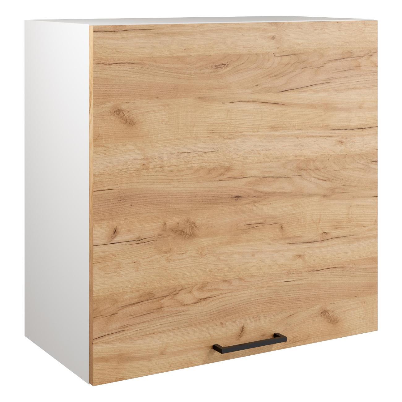 Модуль кухонный Мебель-Комплекс Шкаф навесной 60см Simple В600 Дуб золотой крафт/ Белый