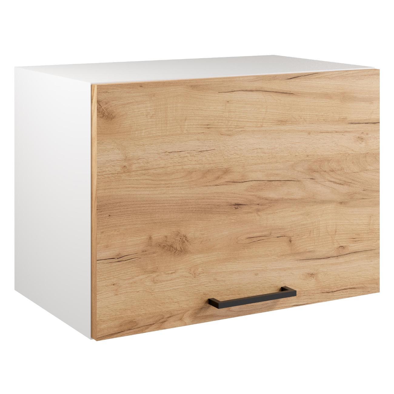 Модуль кухонный Мебель-Комплекс Шкаф навесной 50x36см Simple В500Г Дуб золотой крафт/ Белый