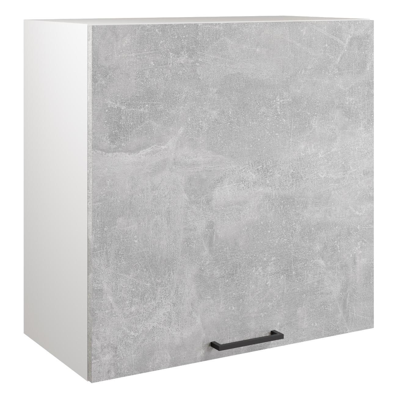 Модуль кухонный Мебель-Комплекс Шкаф навесной 60см Simple В600 Ателье светлое/ Белый