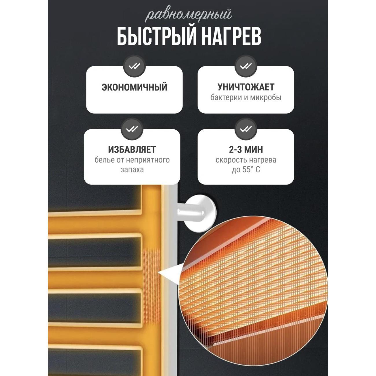 Полотенцесушитель INTREX 960*485 белый