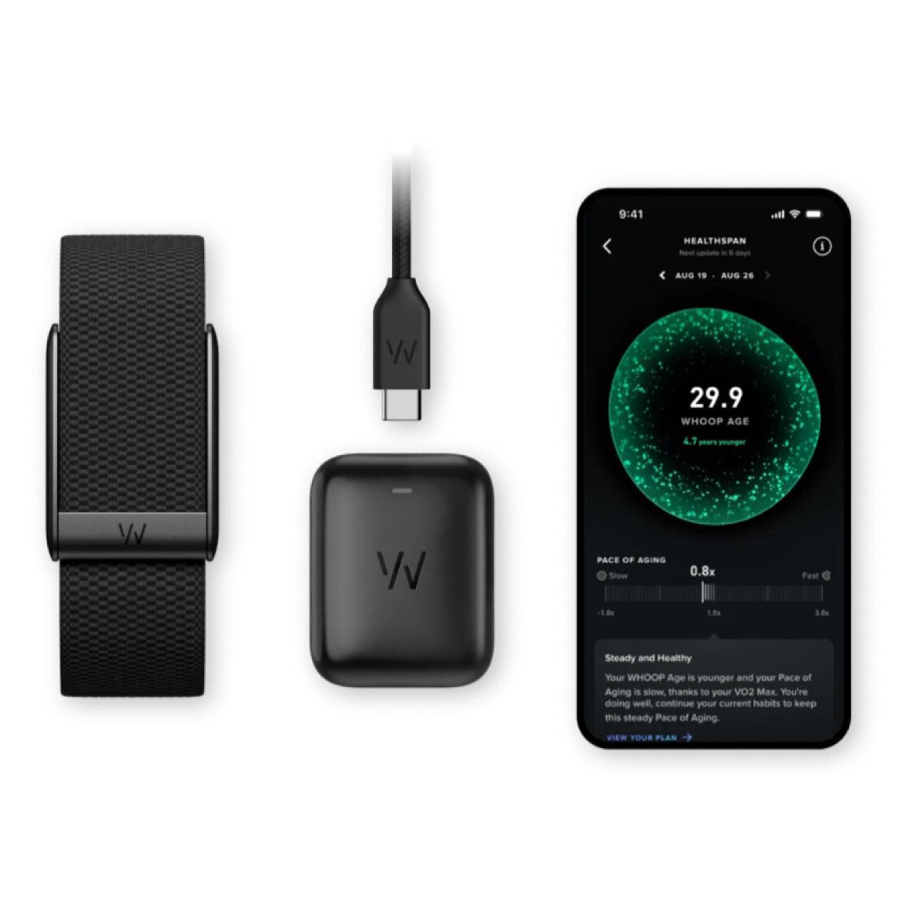 Фитнес-браслет Whoop Peak 5.0 с подпиской на 1 год