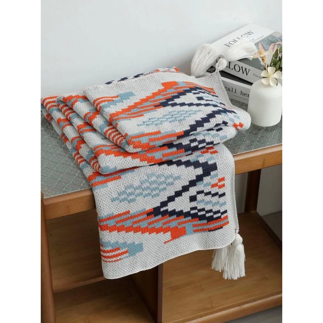 Плед Нет бренда односпальный для дома