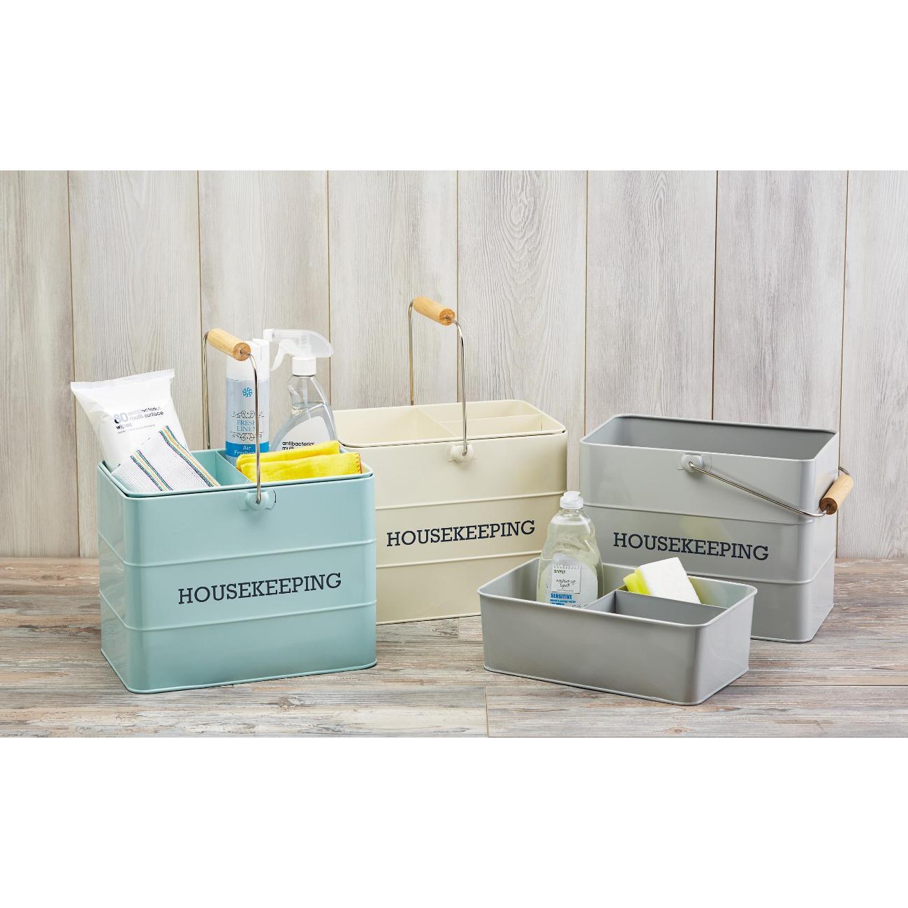 Органайзер для хранения Kitchen Craft Kitchen Craft Органайзер для хранения средств для уборки GREY Living Nostalgia