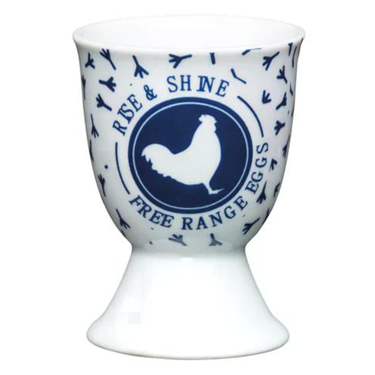 Подставка для яйца Kitchen Craft Kitchen Craft Подставка для яйца фарфоровая Traditional Blue Hen KC