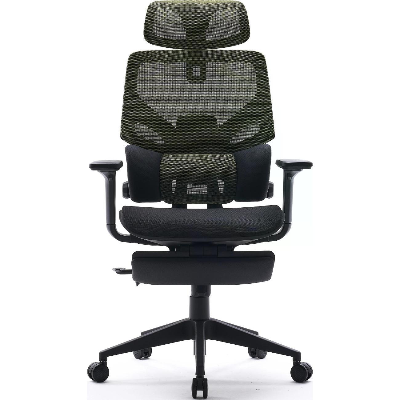 Кресло компьютерное CACTUS CS-CHR-MC01-LGNBK