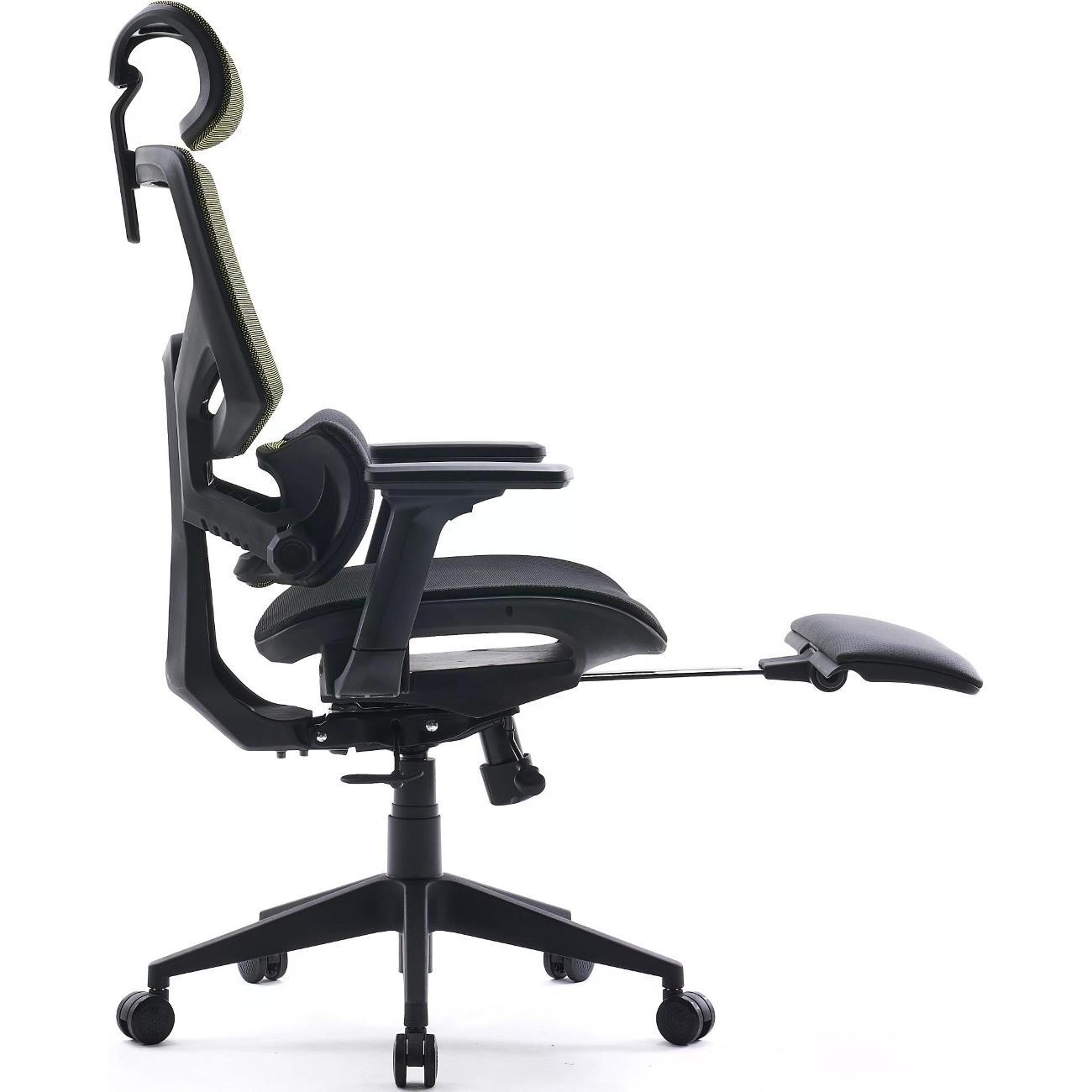 Кресло компьютерное CACTUS CS-CHR-MC01-LGNBK