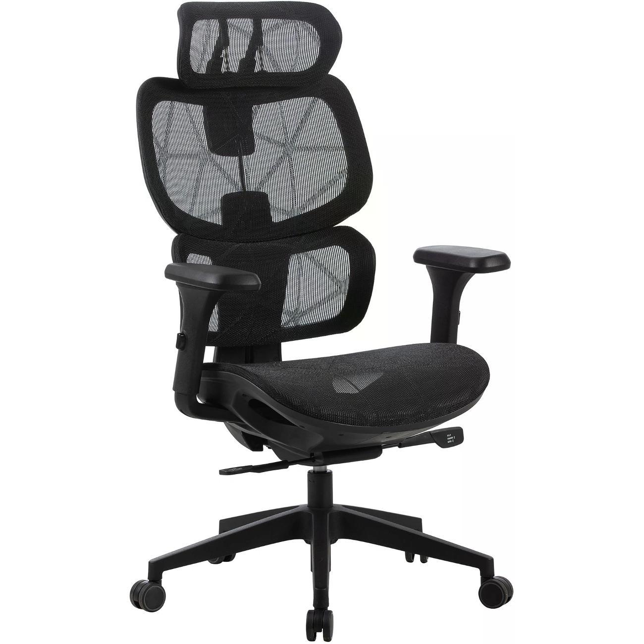 Кресло компьютерное CACTUS CS-MC555-BK