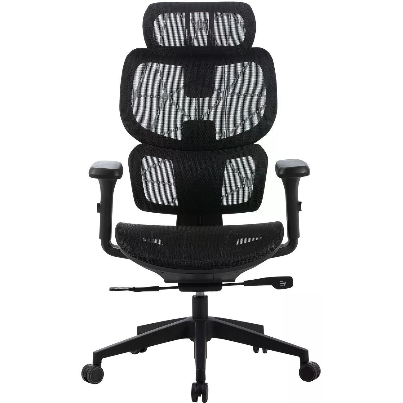 Кресло компьютерное CACTUS CS-MC555-BK