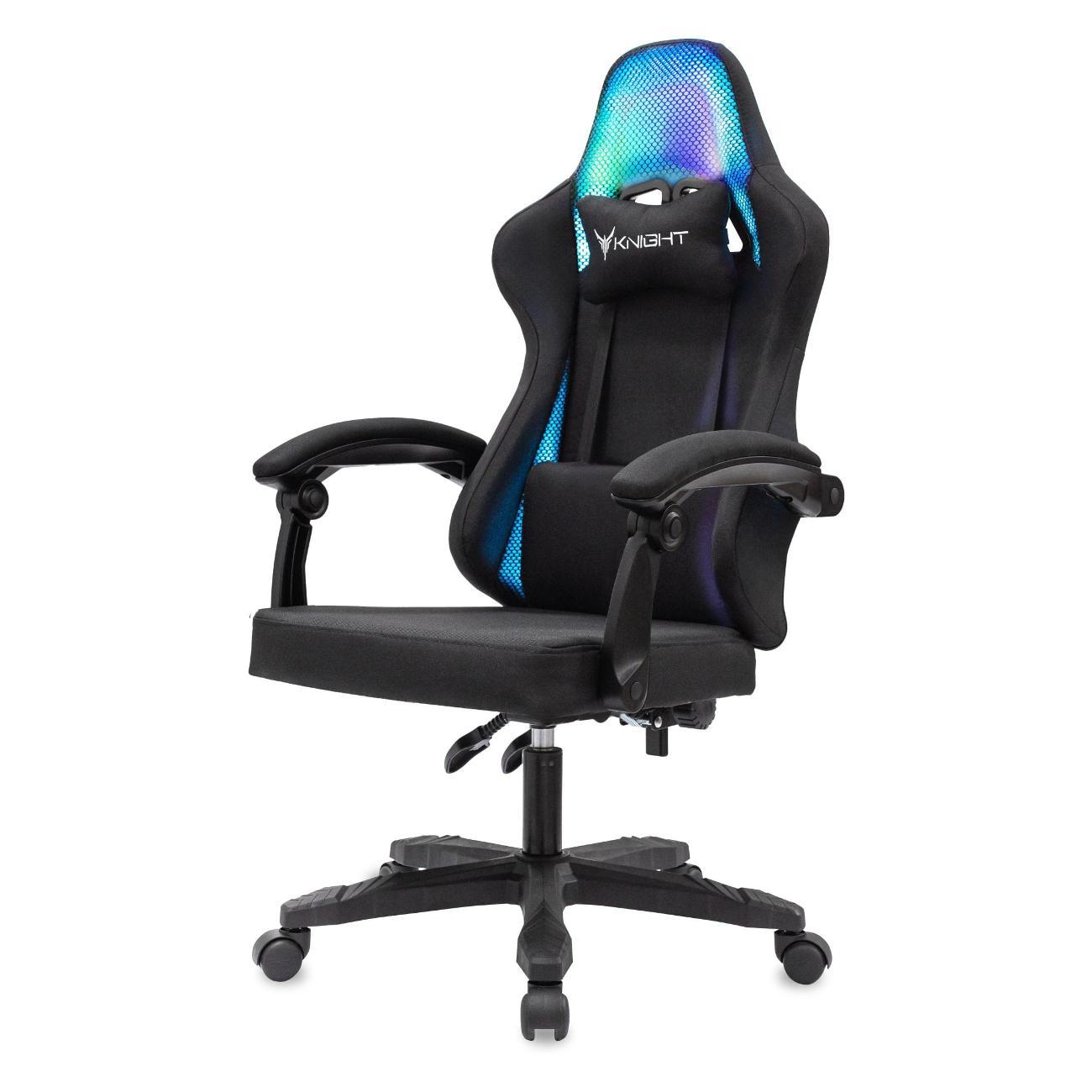 Кресло компьютерное KNIGHT KNIGHT WOLF RGB B