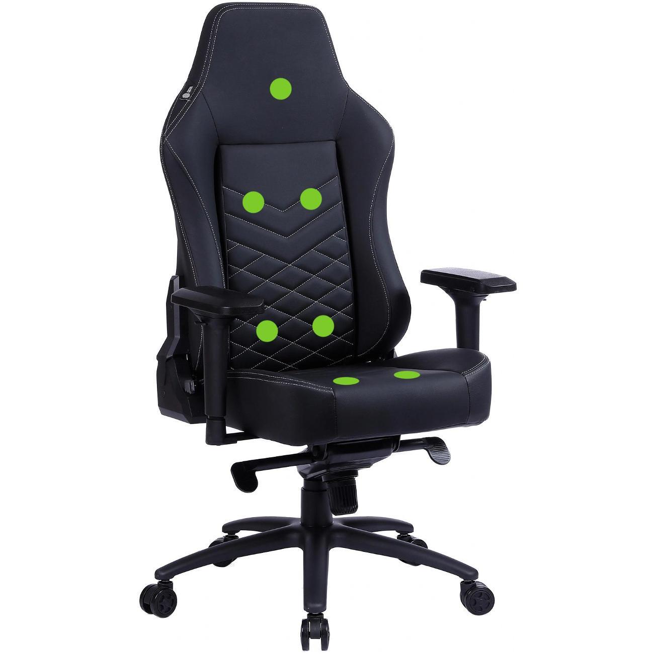 Кресло компьютерное CACTUS CS-CHR-0112BL-M