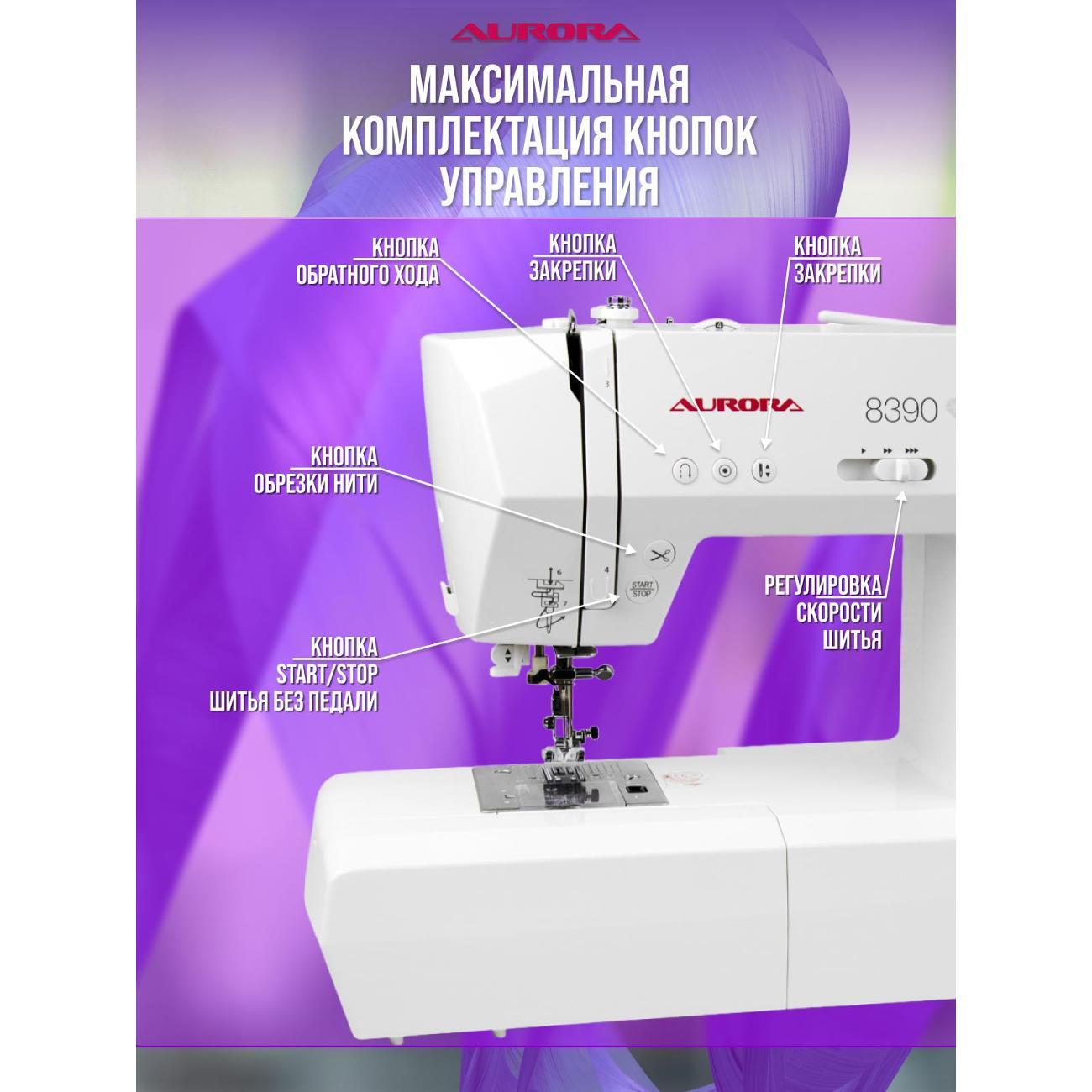 Швейная машина AURORA 8390