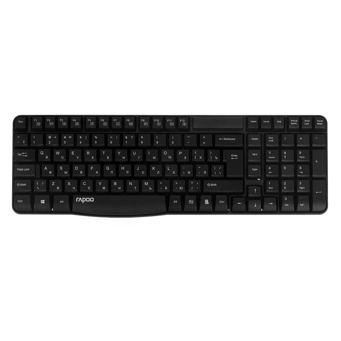 Клавиатура беспроводная Rapoo E1050